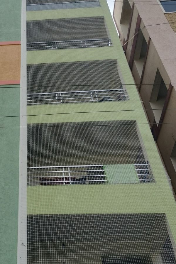 Duct Area Safety Nets Fixing