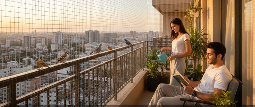 Pigeon Nets Fixing Charges