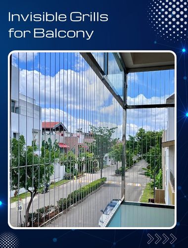 Invisible Grill for Balconies in Chennai