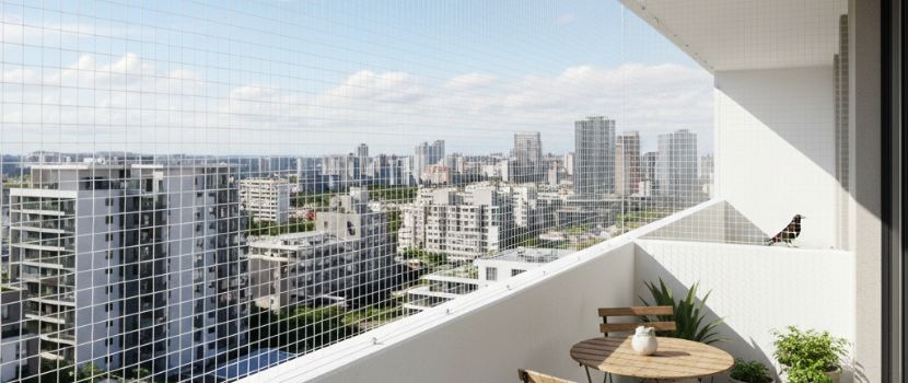 Bird Nets Installation